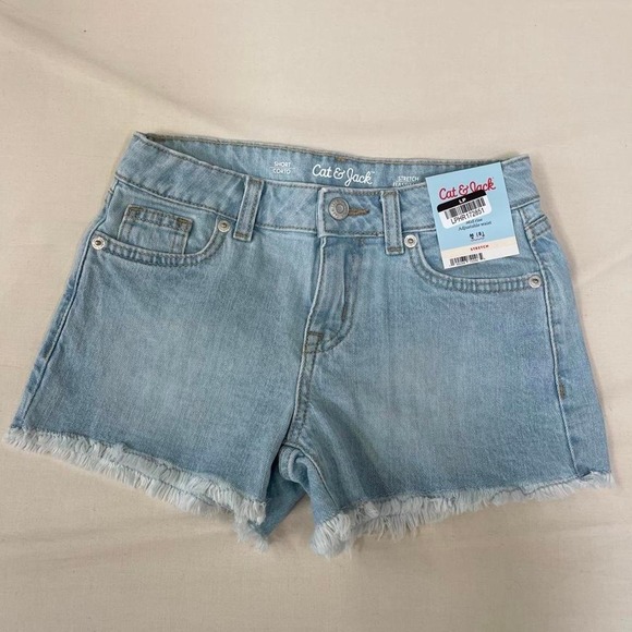 The Unbranded Brand Pants - Cat & Jack blue denim shorts